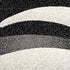 2' X 4' Gray Abstract Dhurrie Area Rug